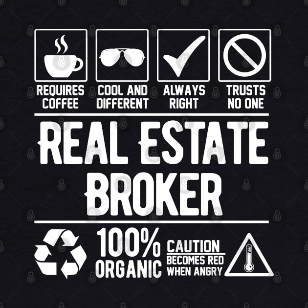 Real Estate Broker Job (white) by Graficof